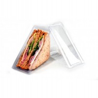 Clear Sandwich Display Wedges