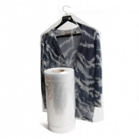 Clear Polythene (LDPE) - Garment Covers on a Roll