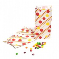 Pick and Mix Ball and Stripe Design SOS Block Bottom Bag