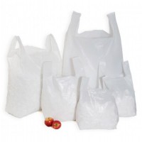 White Carrier Bags