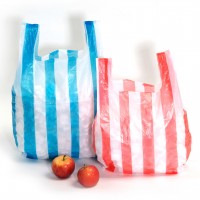 Popular Premier Striped Carrier Bags